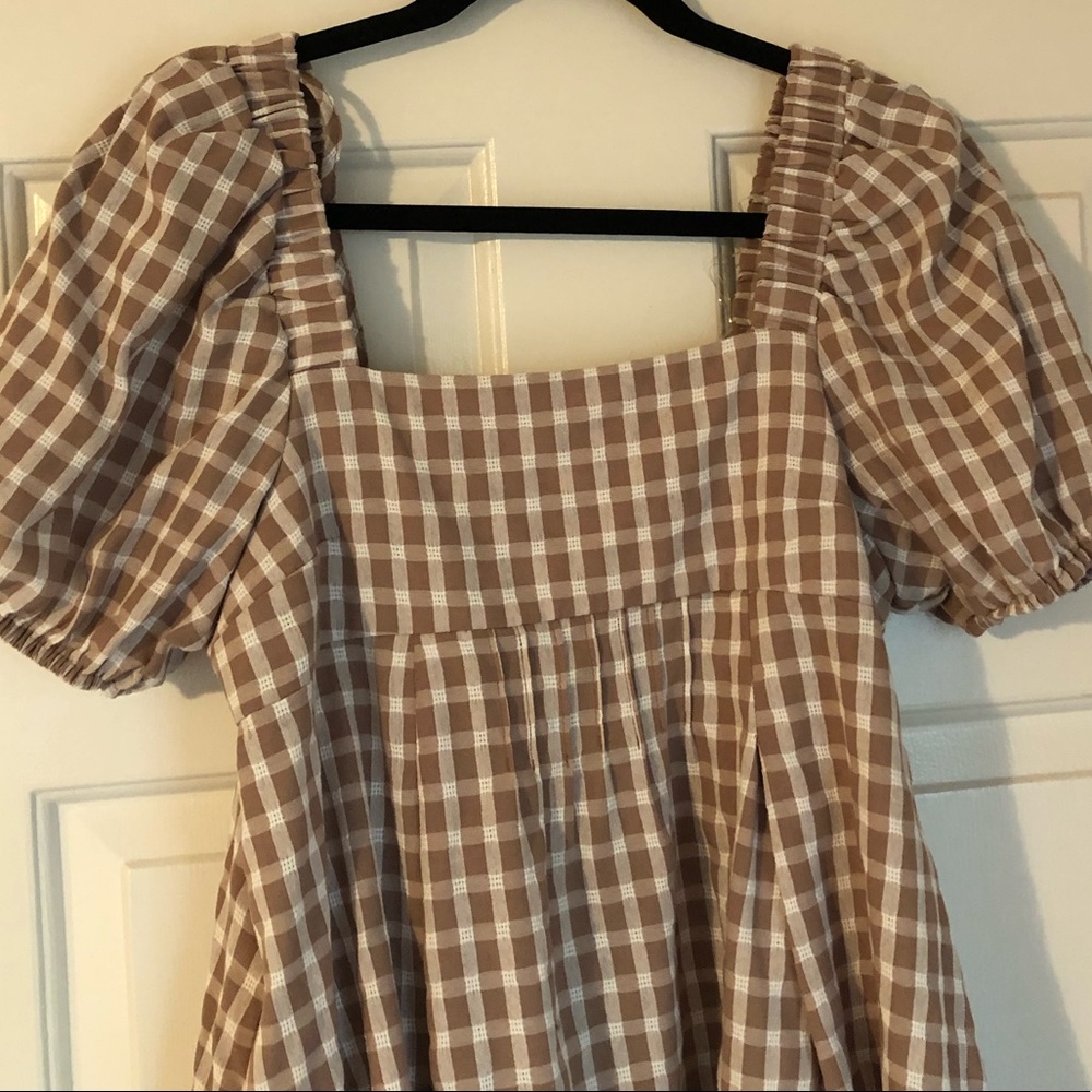 Carly Jean Los Angeles Libbey Dress - Gingham - Picture 4 of 5